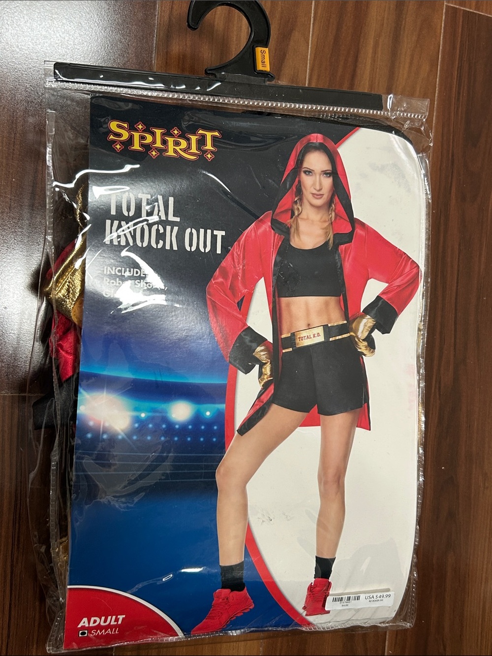 Small Total Knock out boxer women’s costume